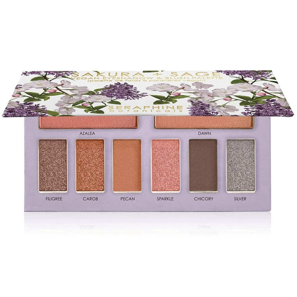 Sakura and Sage eyeshadow pallet